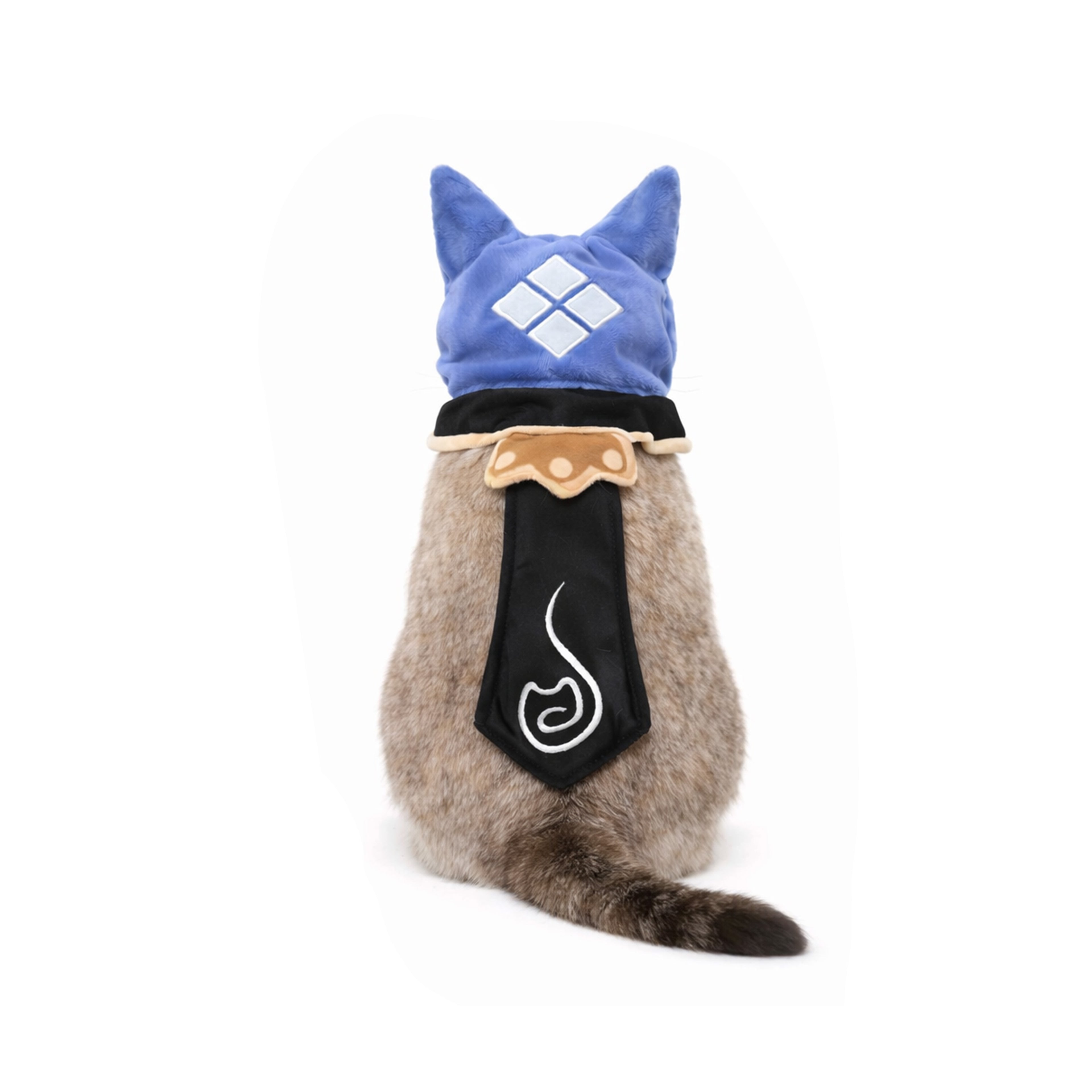Monster Hunter Palico Cosplay Pet Costume Felyne Cosplay Blue Hat