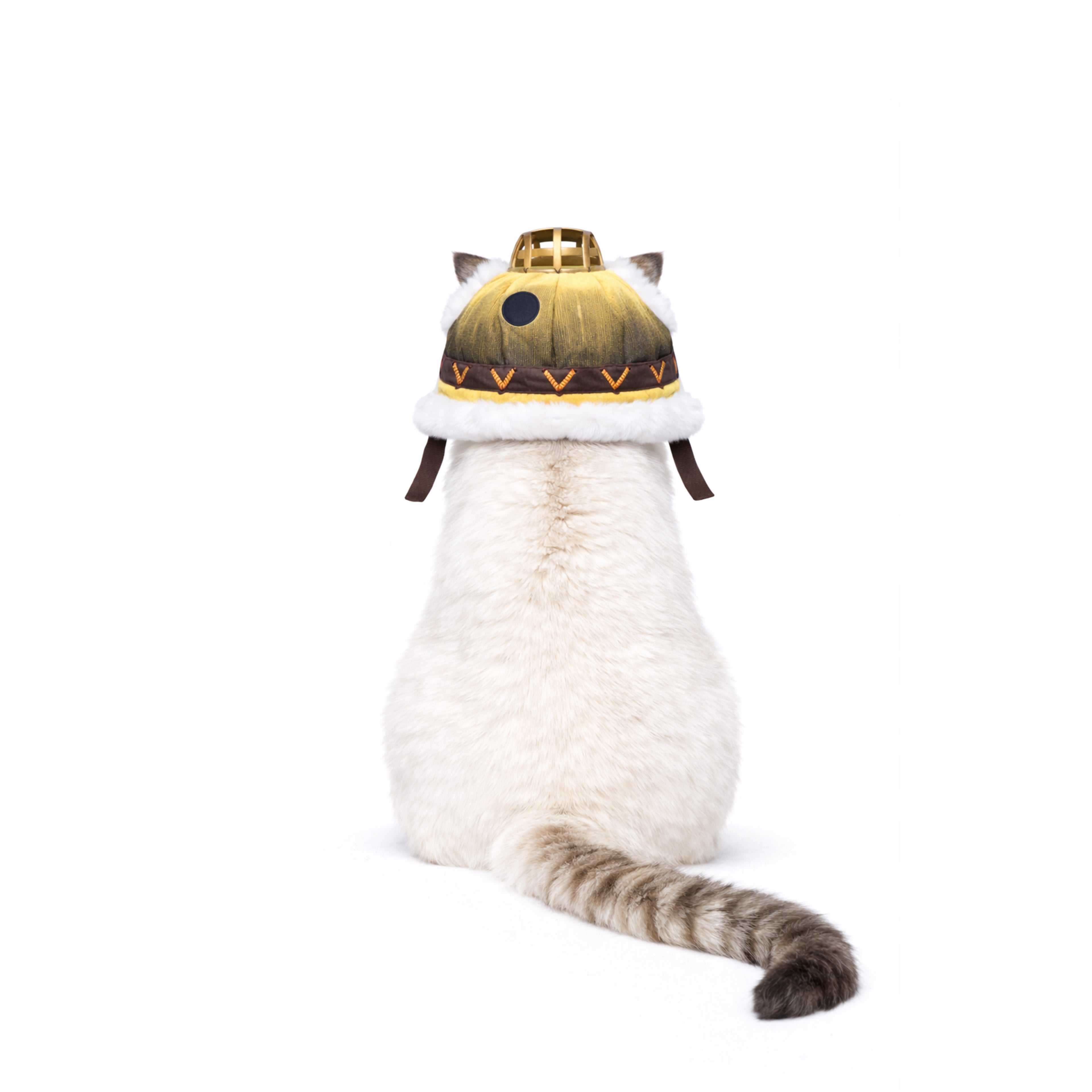 Monster Hunter Palico Cosplay Pet Costume Felyne Cosplay Pilot hat