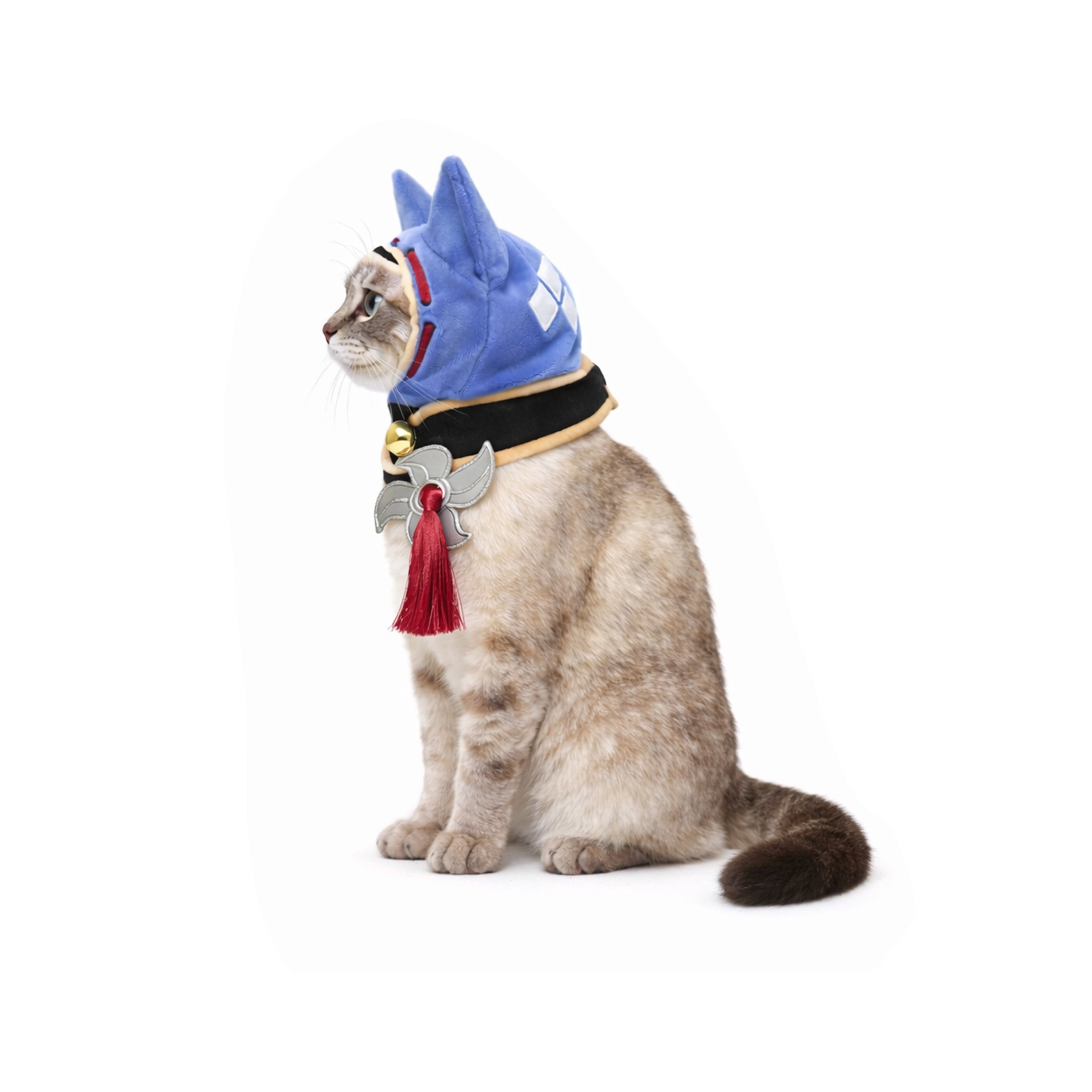Monster Hunter Palico Cosplay Pet Costume Felyne Cosplay Blue Hat